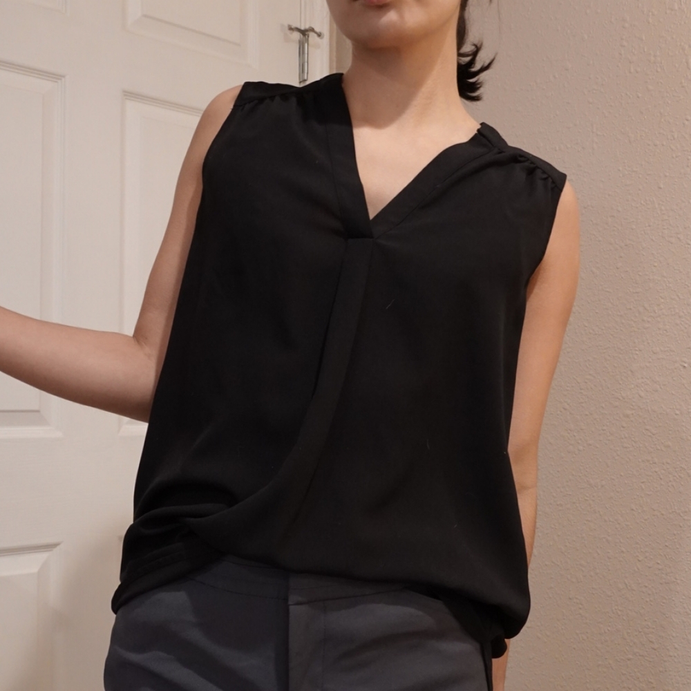 Professional Black Tank Top